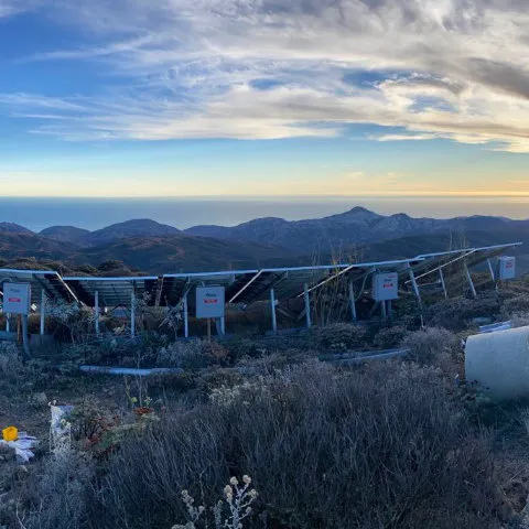 Environmental landscape or research scene