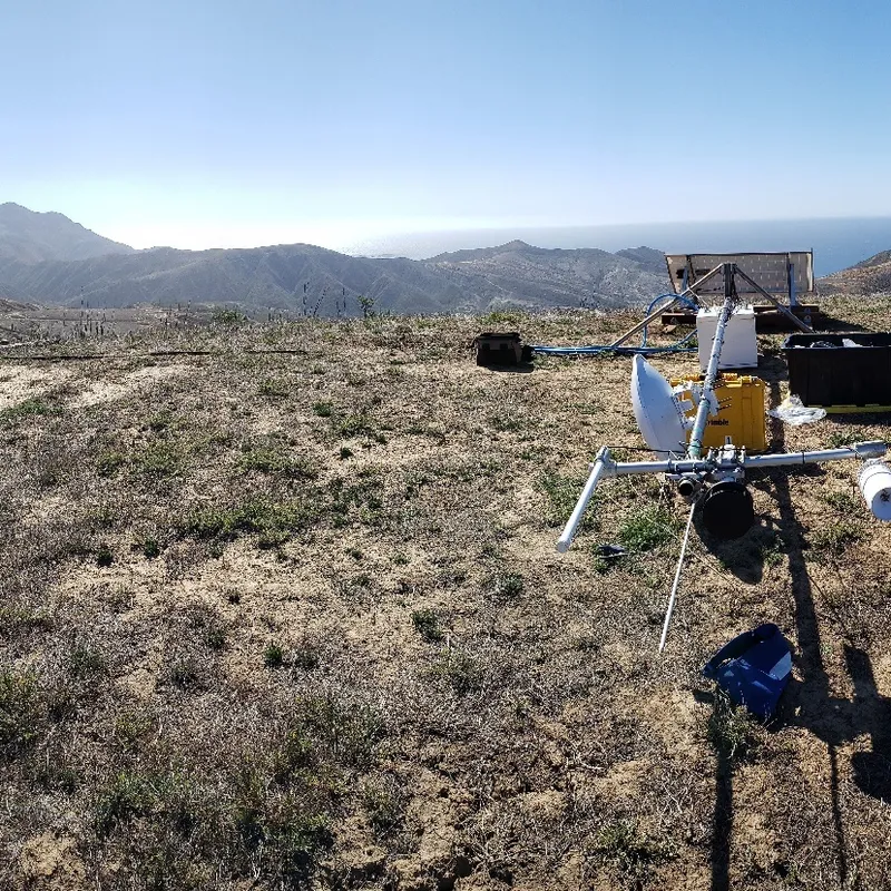 Pozo Down on Santa Cruz Island